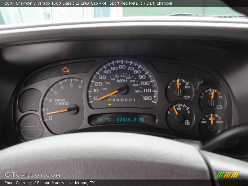  2007 Silverado 1500 Classic LS Crew Cab 4x4 Classic LS Crew Cab 4x4 Gauges