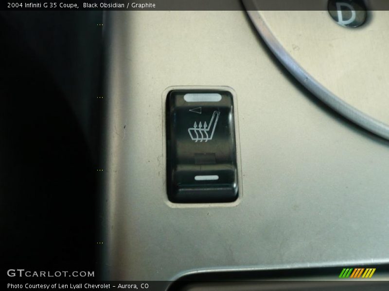 Black Obsidian / Graphite 2004 Infiniti G 35 Coupe