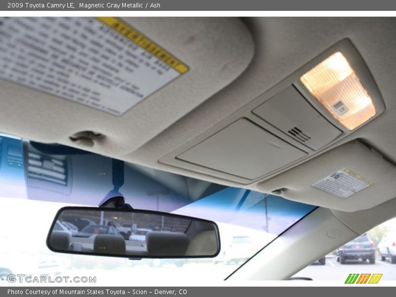 Magnetic Gray Metallic / Ash 2009 Toyota Camry LE