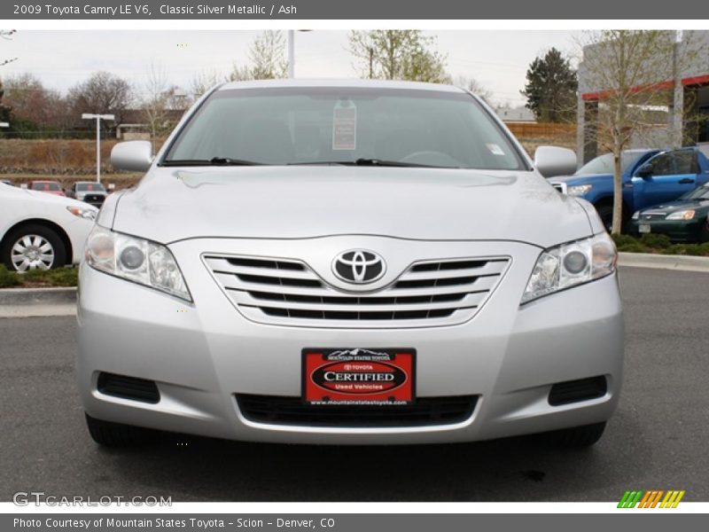Classic Silver Metallic / Ash 2009 Toyota Camry LE V6