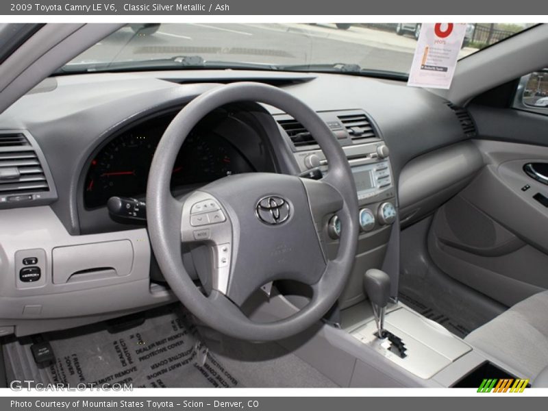 Classic Silver Metallic / Ash 2009 Toyota Camry LE V6