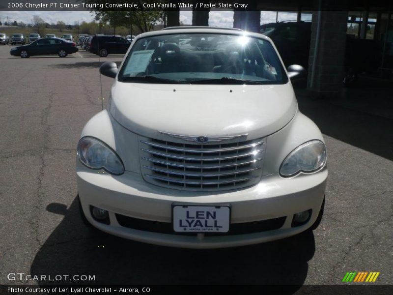 Cool Vanilla White / Pastel Slate Gray 2006 Chrysler PT Cruiser Touring Convertible