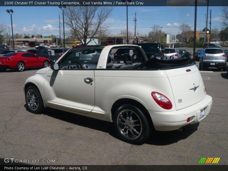 Cool Vanilla White / Pastel Slate Gray 2006 Chrysler PT Cruiser Touring Convertible