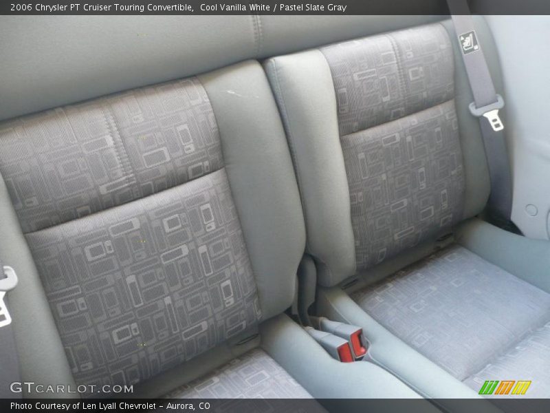 Cool Vanilla White / Pastel Slate Gray 2006 Chrysler PT Cruiser Touring Convertible