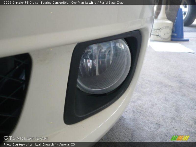 Cool Vanilla White / Pastel Slate Gray 2006 Chrysler PT Cruiser Touring Convertible