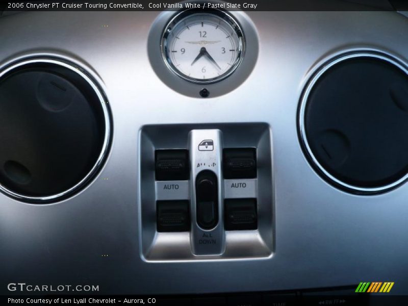 Cool Vanilla White / Pastel Slate Gray 2006 Chrysler PT Cruiser Touring Convertible
