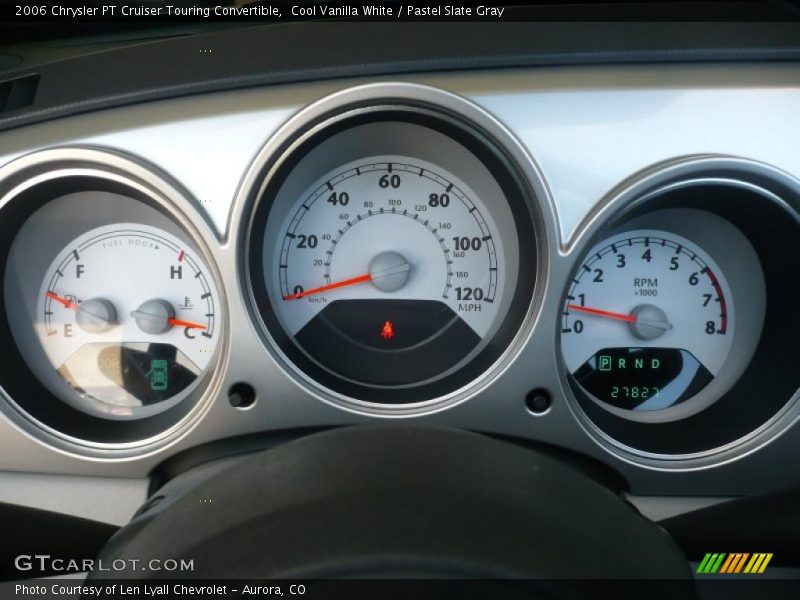  2006 PT Cruiser Touring Convertible Touring Convertible Gauges