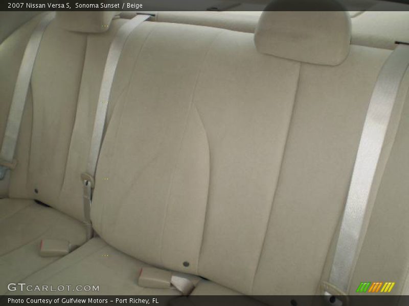 Sonoma Sunset / Beige 2007 Nissan Versa S