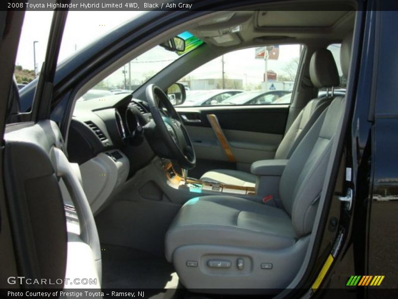 Black / Ash Gray 2008 Toyota Highlander Hybrid Limited 4WD
