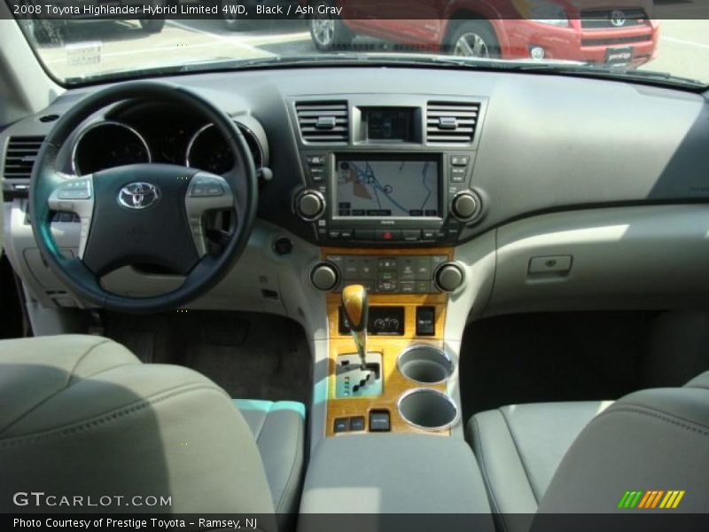 Black / Ash Gray 2008 Toyota Highlander Hybrid Limited 4WD