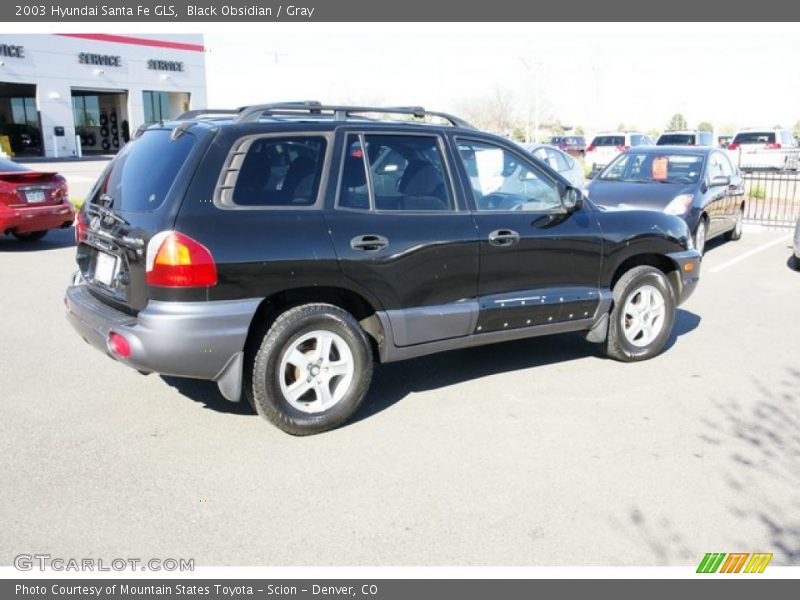 Black Obsidian / Gray 2003 Hyundai Santa Fe GLS
