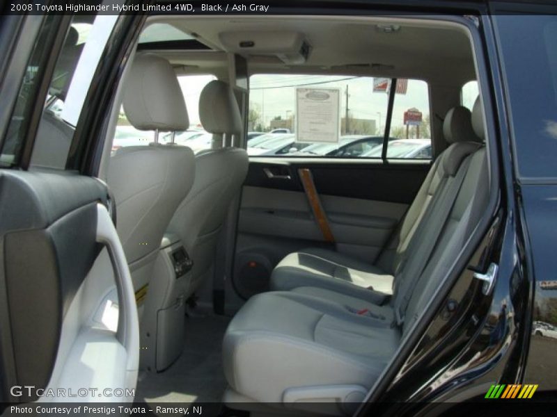 Black / Ash Gray 2008 Toyota Highlander Hybrid Limited 4WD