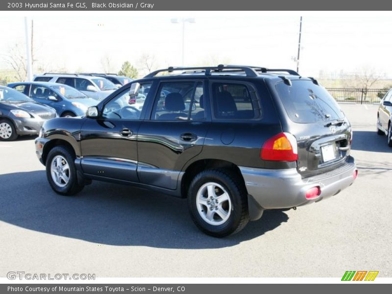 Black Obsidian / Gray 2003 Hyundai Santa Fe GLS