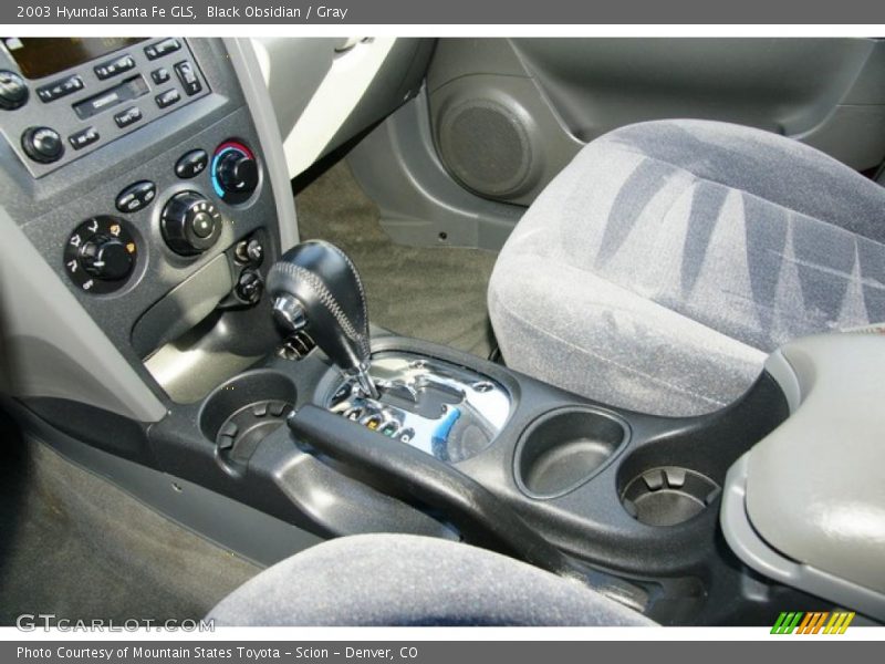 Black Obsidian / Gray 2003 Hyundai Santa Fe GLS