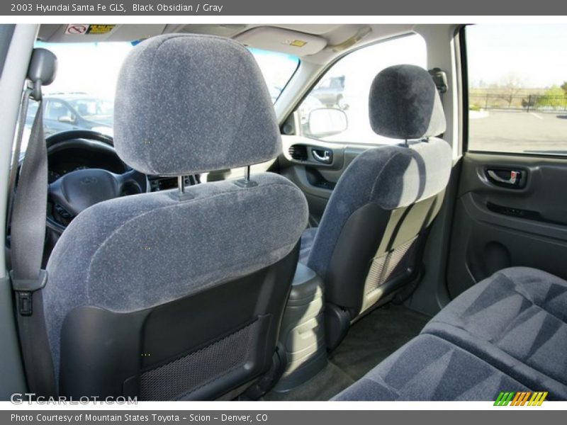 Black Obsidian / Gray 2003 Hyundai Santa Fe GLS