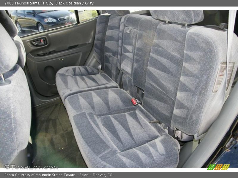 Black Obsidian / Gray 2003 Hyundai Santa Fe GLS