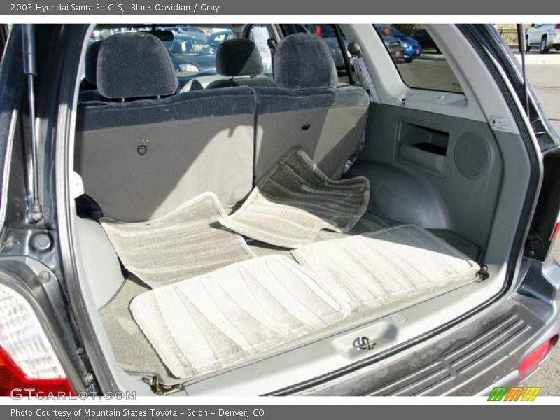Black Obsidian / Gray 2003 Hyundai Santa Fe GLS
