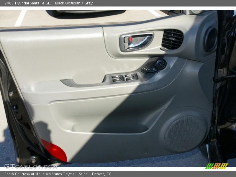 Black Obsidian / Gray 2003 Hyundai Santa Fe GLS