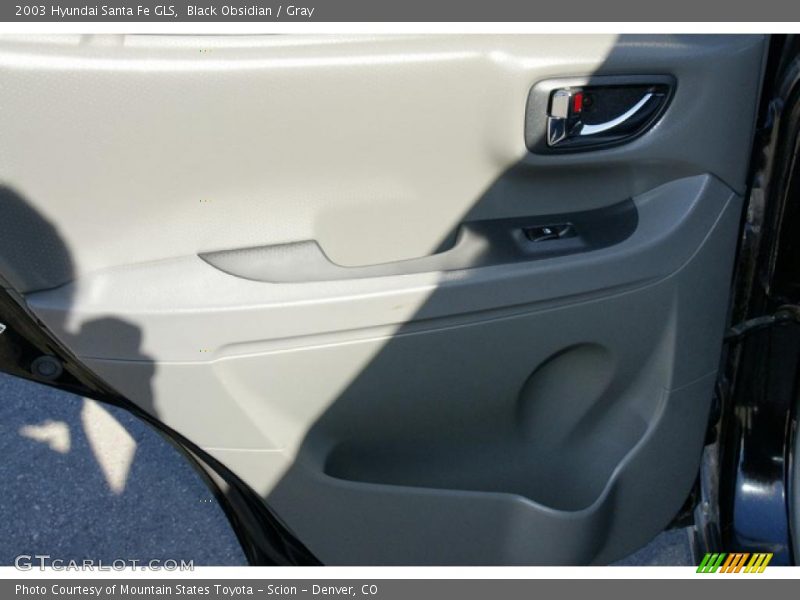 Black Obsidian / Gray 2003 Hyundai Santa Fe GLS