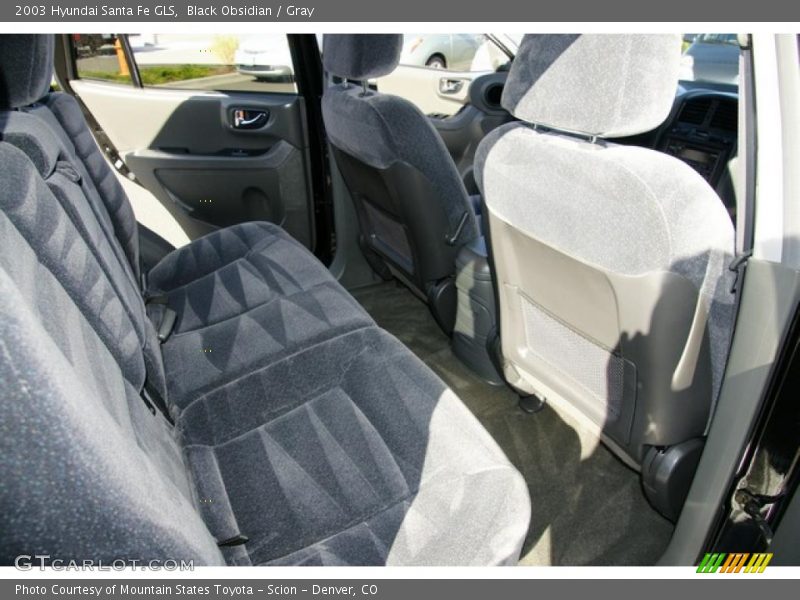 Black Obsidian / Gray 2003 Hyundai Santa Fe GLS