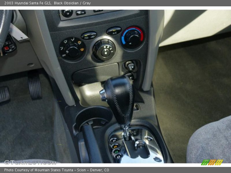 Black Obsidian / Gray 2003 Hyundai Santa Fe GLS