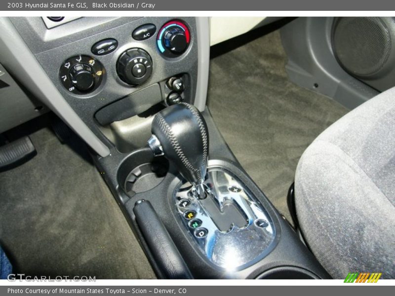 Black Obsidian / Gray 2003 Hyundai Santa Fe GLS