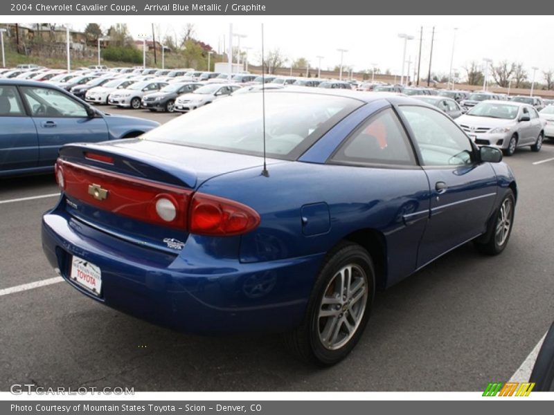 Arrival Blue Metallic / Graphite 2004 Chevrolet Cavalier Coupe