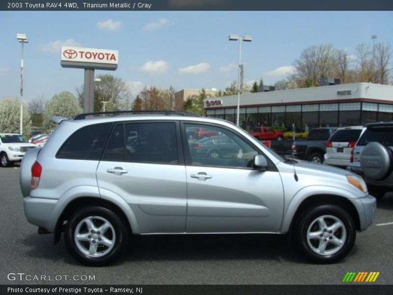 Titanium Metallic / Gray 2003 Toyota RAV4 4WD