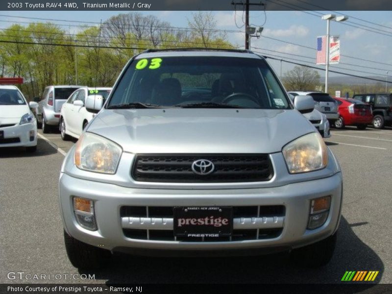 Titanium Metallic / Gray 2003 Toyota RAV4 4WD