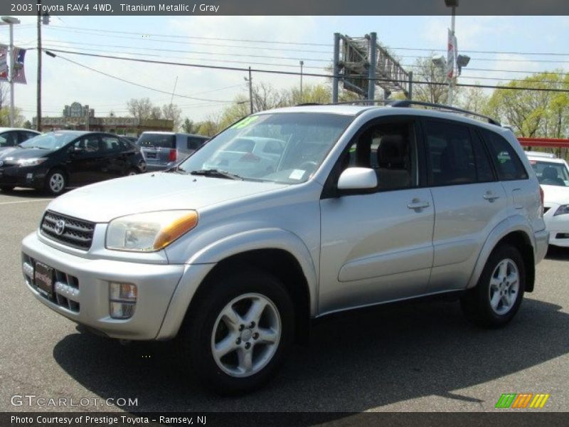 Titanium Metallic / Gray 2003 Toyota RAV4 4WD