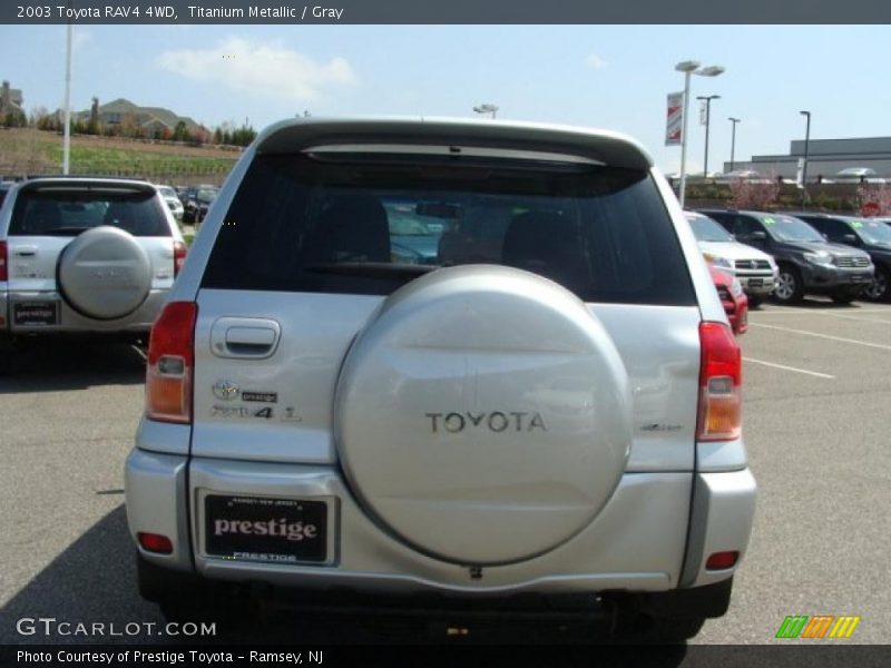 Titanium Metallic / Gray 2003 Toyota RAV4 4WD