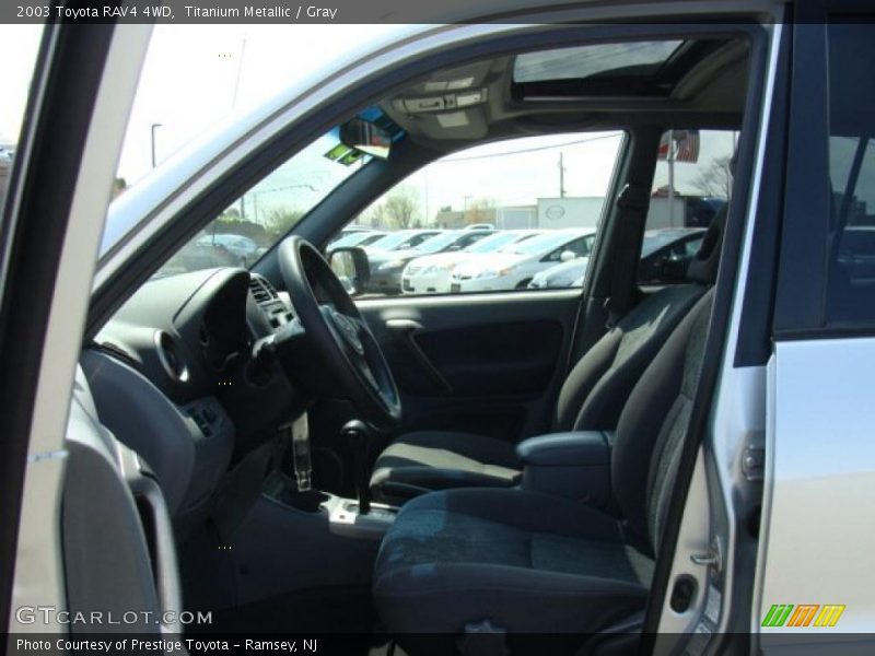 Titanium Metallic / Gray 2003 Toyota RAV4 4WD