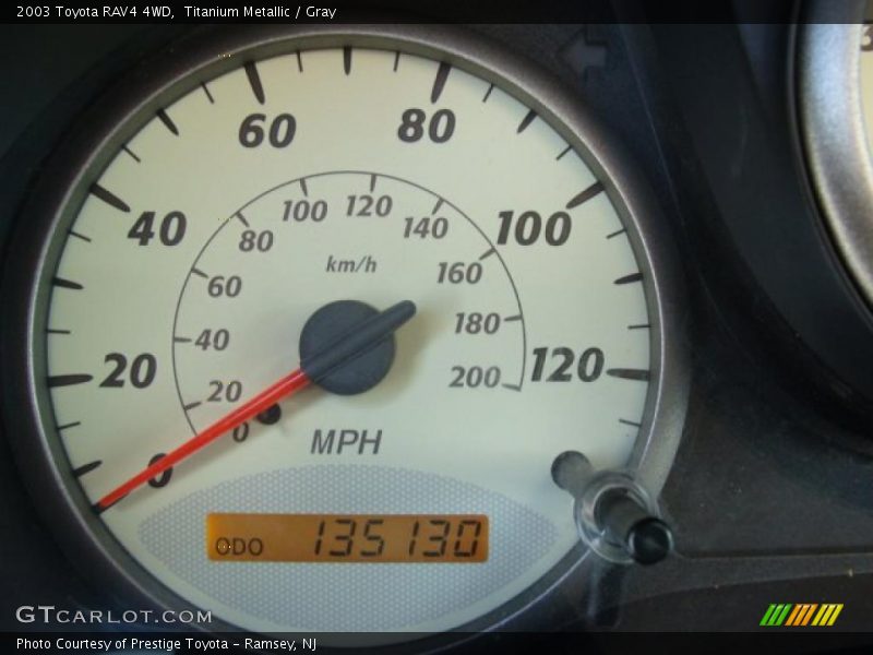 Titanium Metallic / Gray 2003 Toyota RAV4 4WD