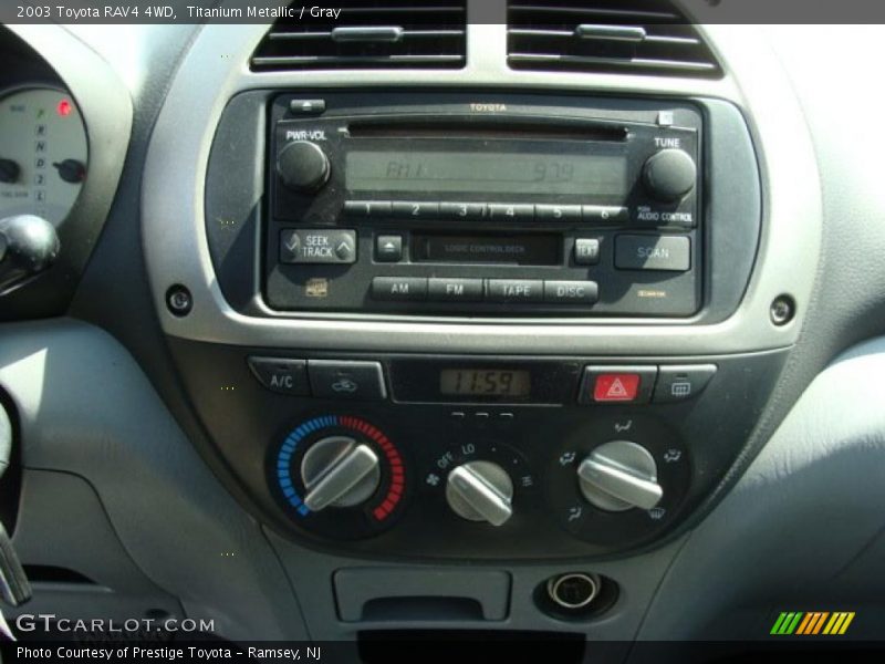 Titanium Metallic / Gray 2003 Toyota RAV4 4WD
