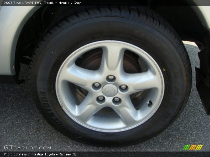Titanium Metallic / Gray 2003 Toyota RAV4 4WD