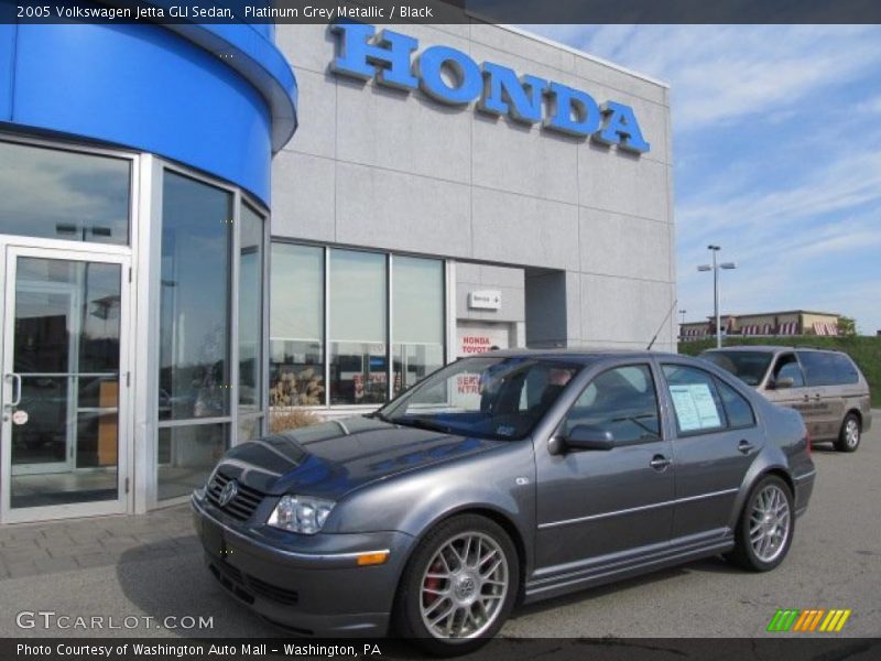 Platinum Grey Metallic / Black 2005 Volkswagen Jetta GLI Sedan