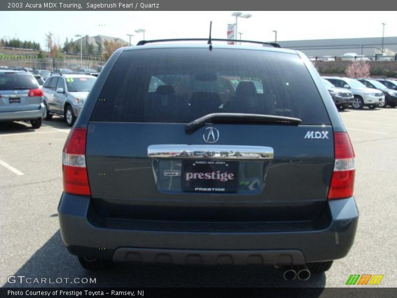 Sagebrush Pearl / Quartz 2003 Acura MDX Touring