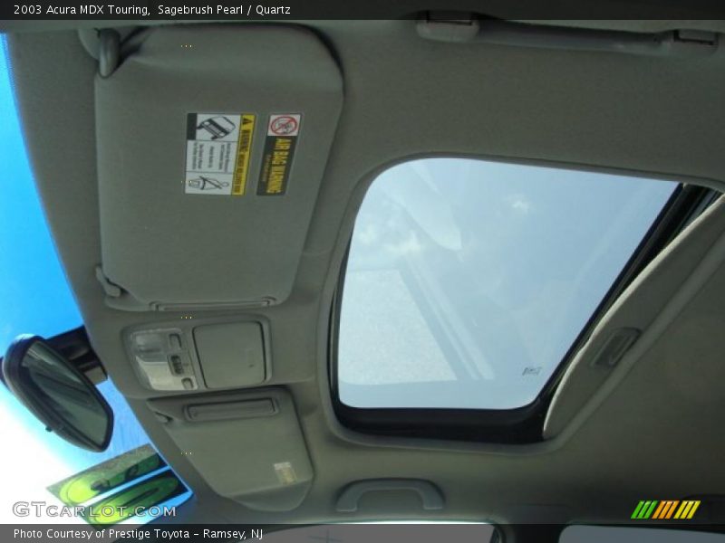 Sagebrush Pearl / Quartz 2003 Acura MDX Touring