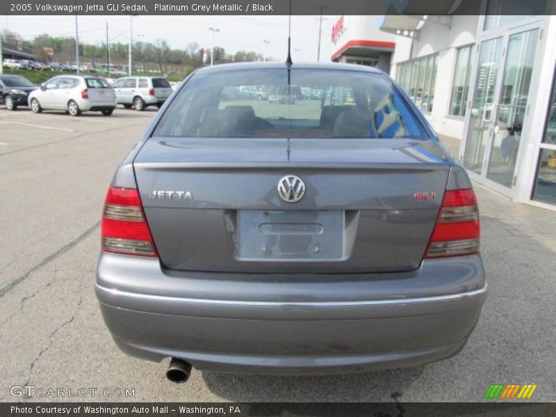 Platinum Grey Metallic / Black 2005 Volkswagen Jetta GLI Sedan