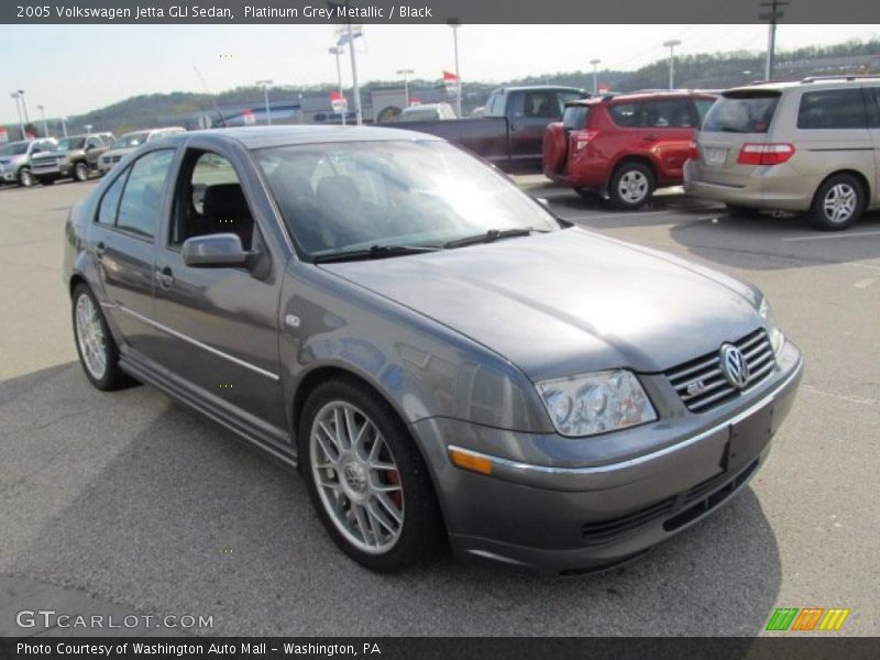 Platinum Grey Metallic / Black 2005 Volkswagen Jetta GLI Sedan