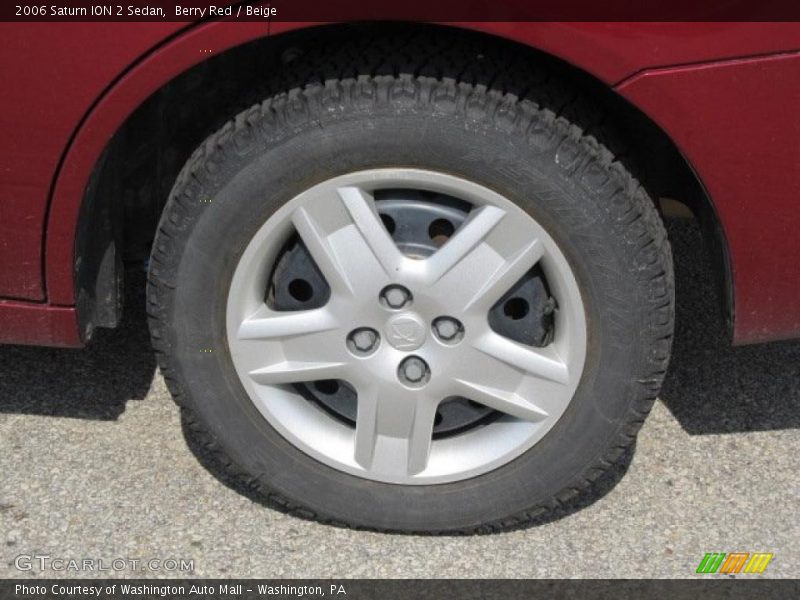 Berry Red / Beige 2006 Saturn ION 2 Sedan