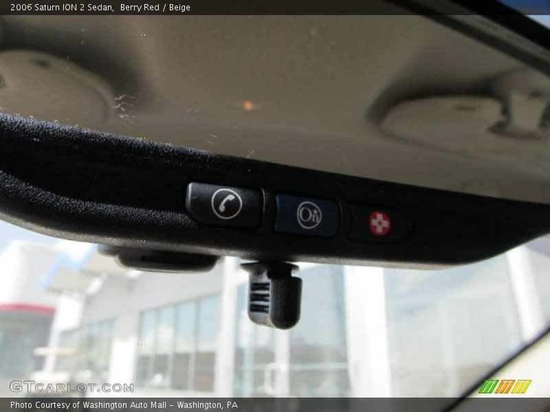 Berry Red / Beige 2006 Saturn ION 2 Sedan