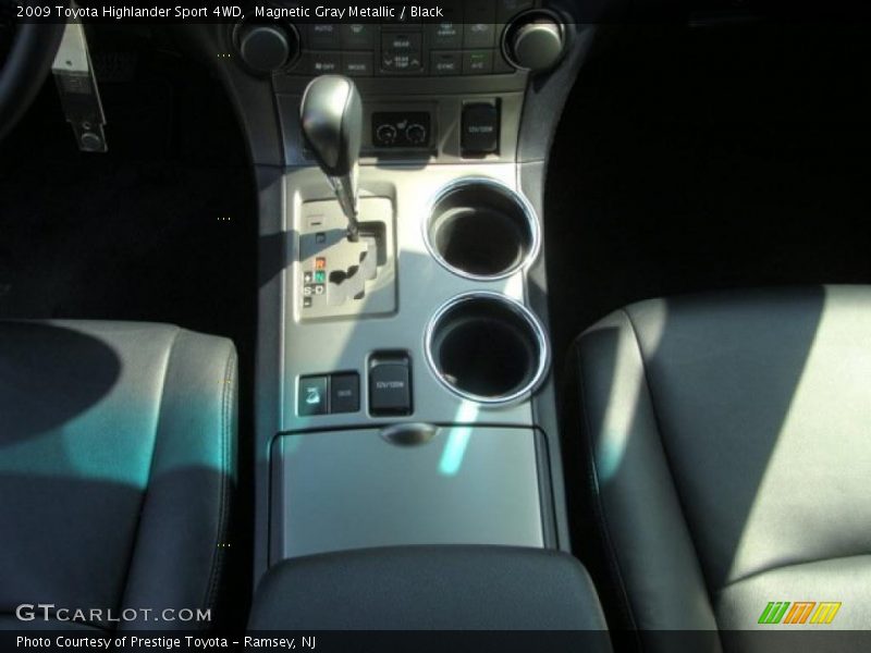Magnetic Gray Metallic / Black 2009 Toyota Highlander Sport 4WD