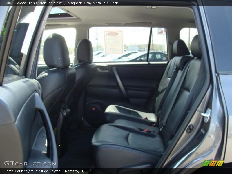 Magnetic Gray Metallic / Black 2009 Toyota Highlander Sport 4WD