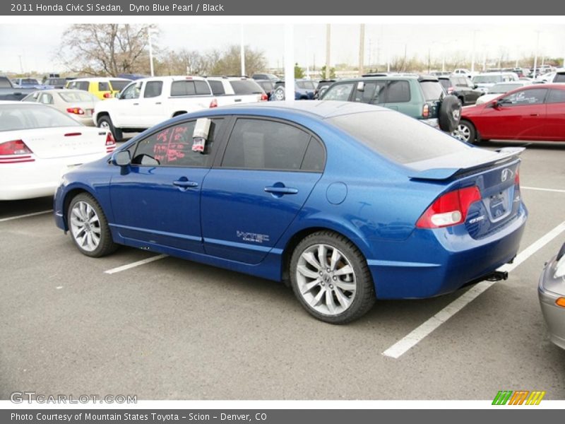  2011 Civic Si Sedan Dyno Blue Pearl