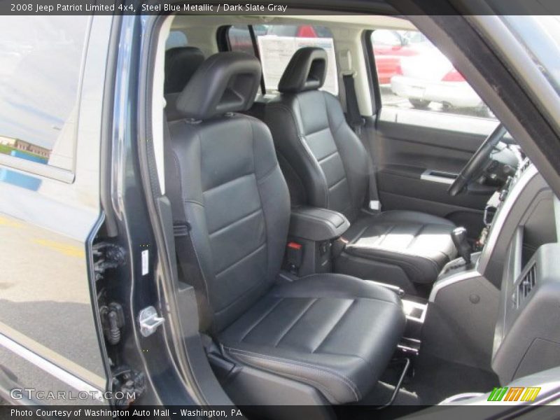 Steel Blue Metallic / Dark Slate Gray 2008 Jeep Patriot Limited 4x4