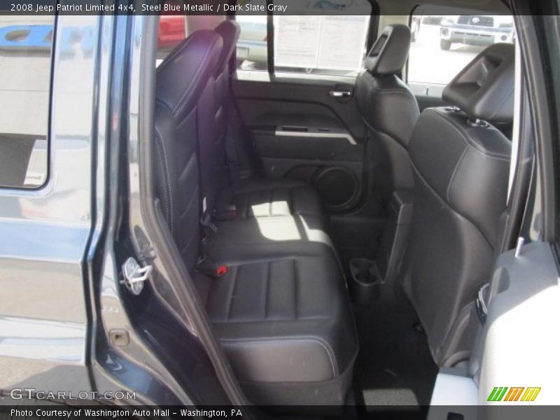 Steel Blue Metallic / Dark Slate Gray 2008 Jeep Patriot Limited 4x4