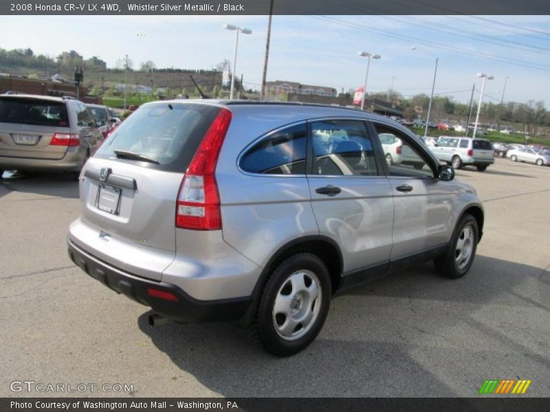 Whistler Silver Metallic / Black 2008 Honda CR-V LX 4WD