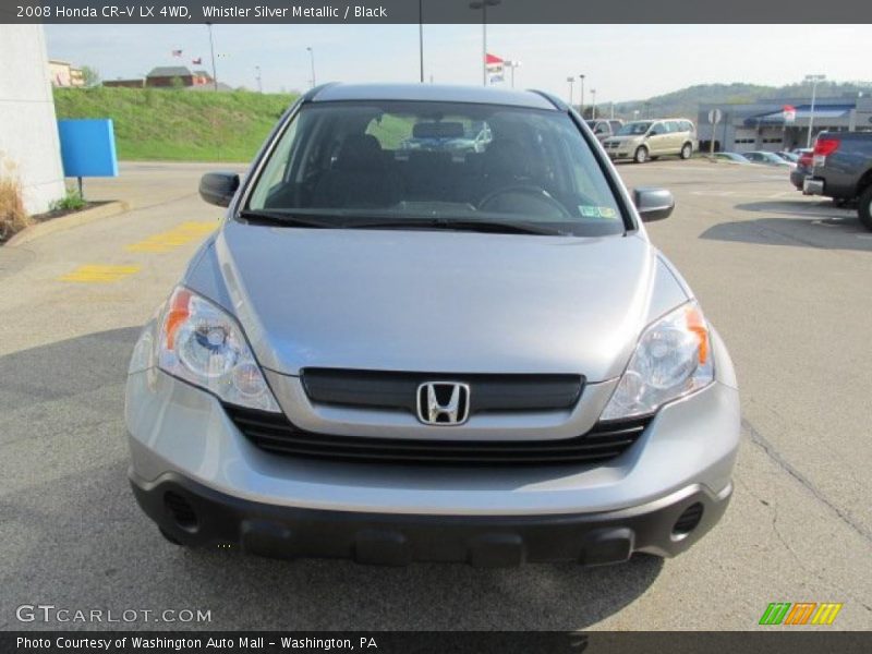Whistler Silver Metallic / Black 2008 Honda CR-V LX 4WD