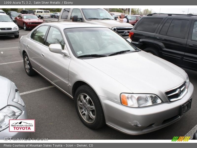 Satin Silver Metallic / Ebony 1999 Acura TL 3.2